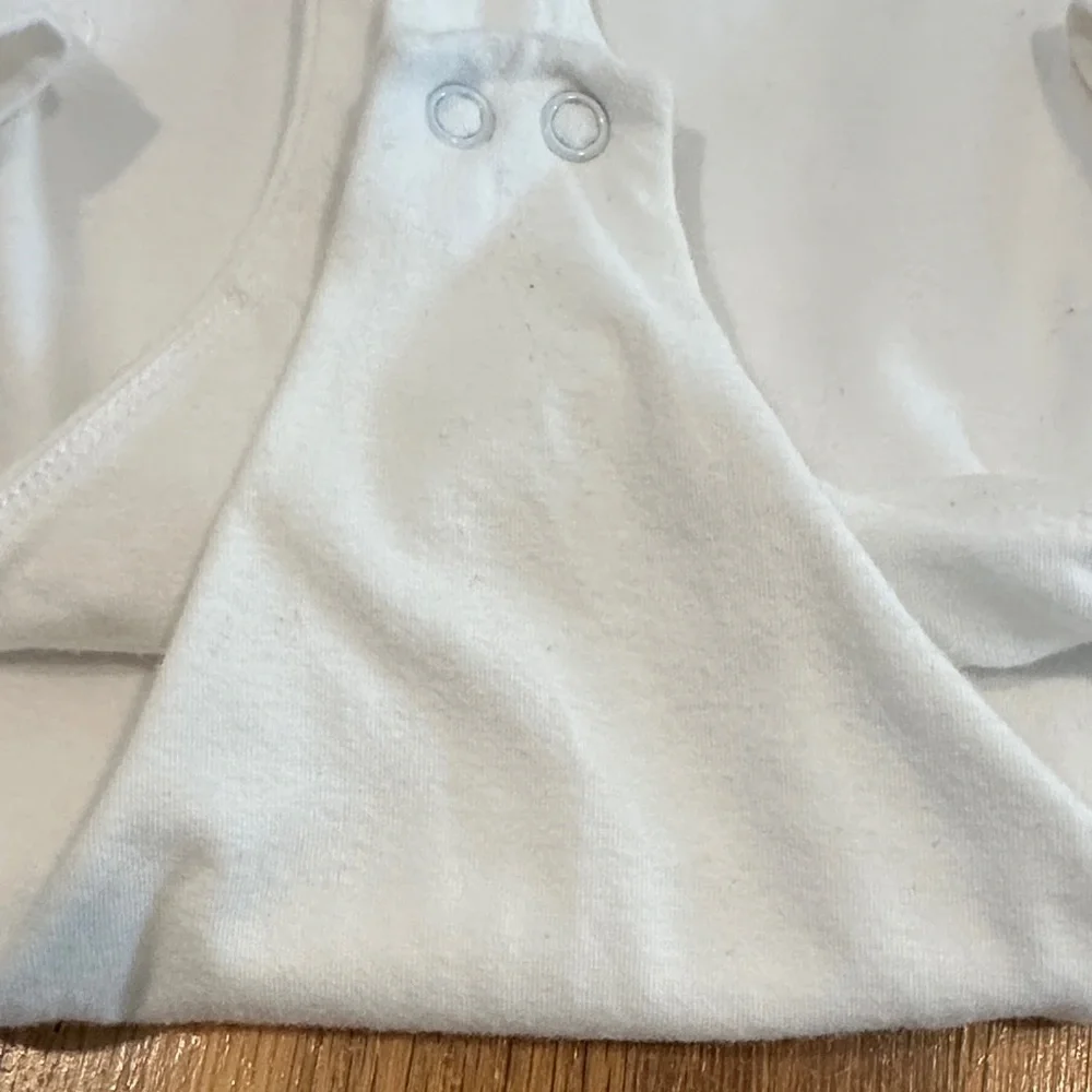 *last chance* nuuds | Women’s White Long Sleeve Bodysuit - Picture 15 of 16